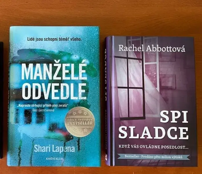 Manželé odvedle; Spi sladce - knihy