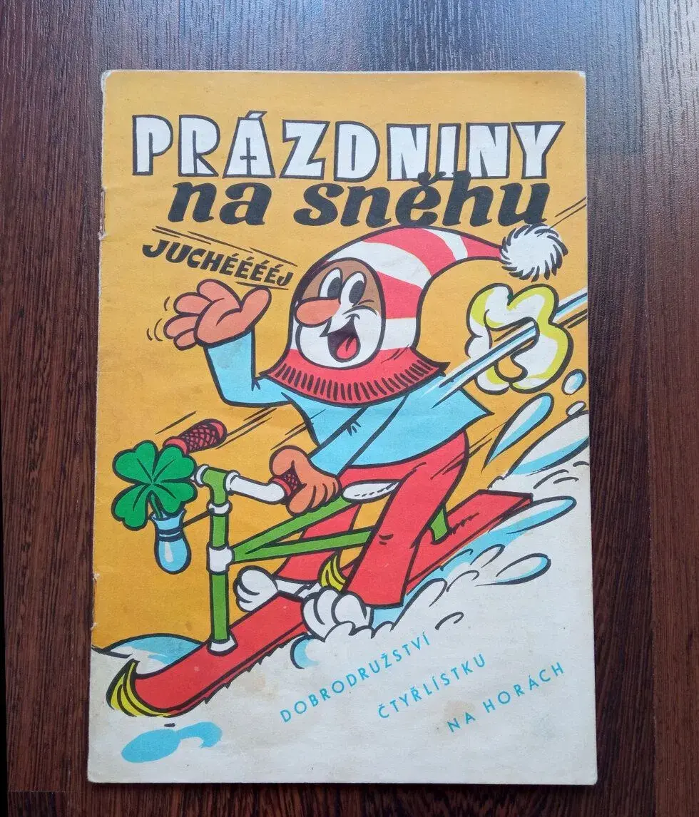 Čtyřlístek č. 12 Prázdniny na sněhu r. 1970