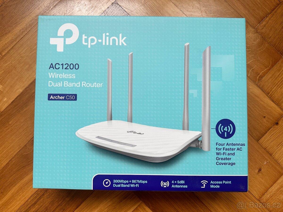 TP-Link Archer C50 AC1200 Dual Band bílý