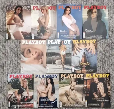 Playboy 2022, 11ks, v pěkném stavu(B4)