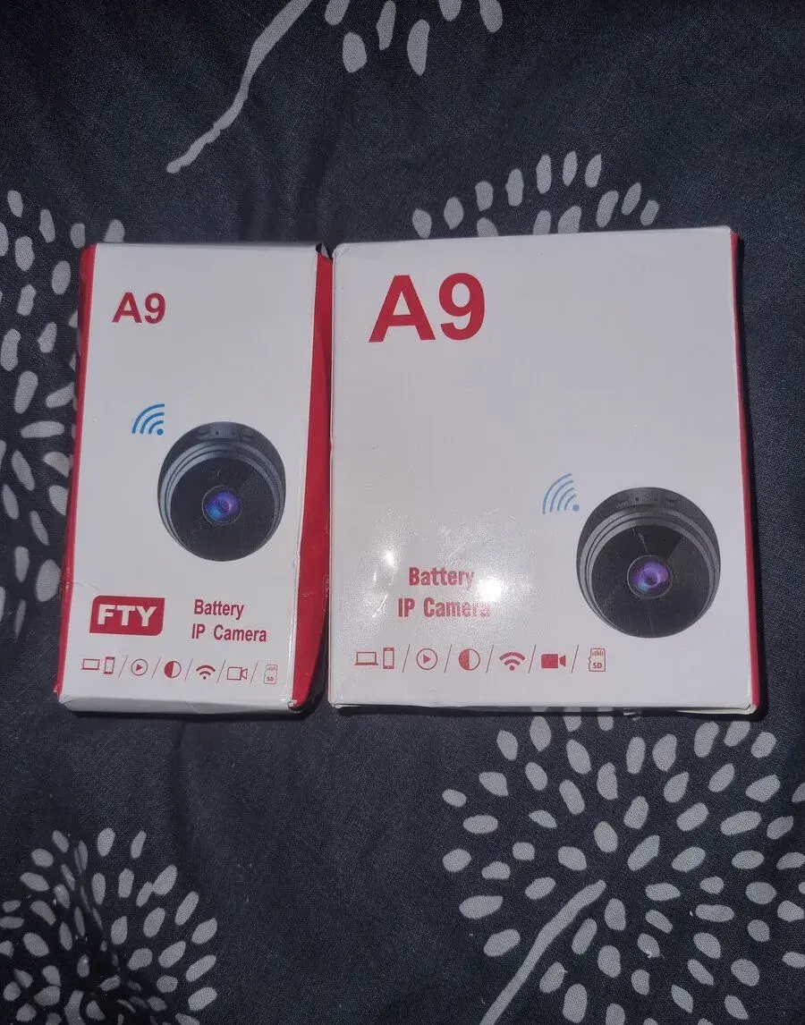 Mini monitorovací WIFI kamera A9 s dálkovým přístupem - čern