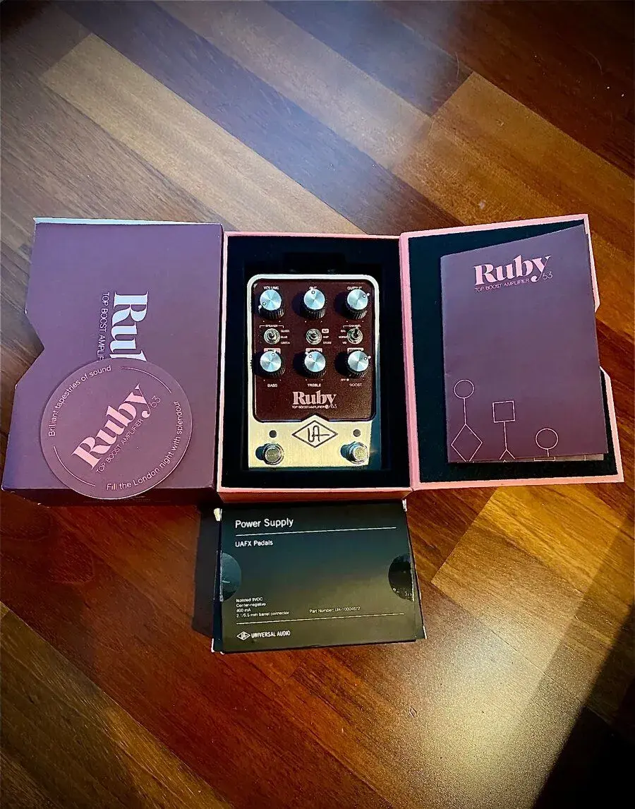 UAFX Ruby + UAD Adaptér
