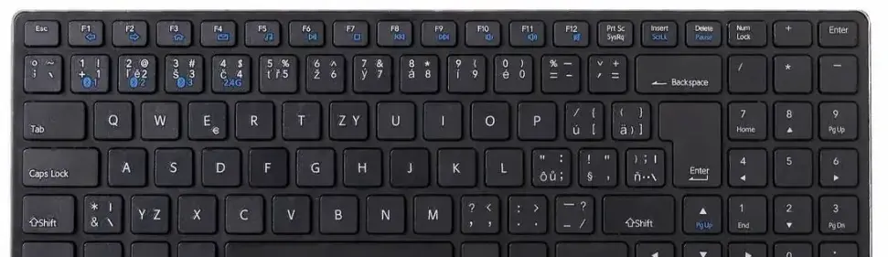 Bezdrátová klávesnice Rapoo E9100M/E9300/E9300G