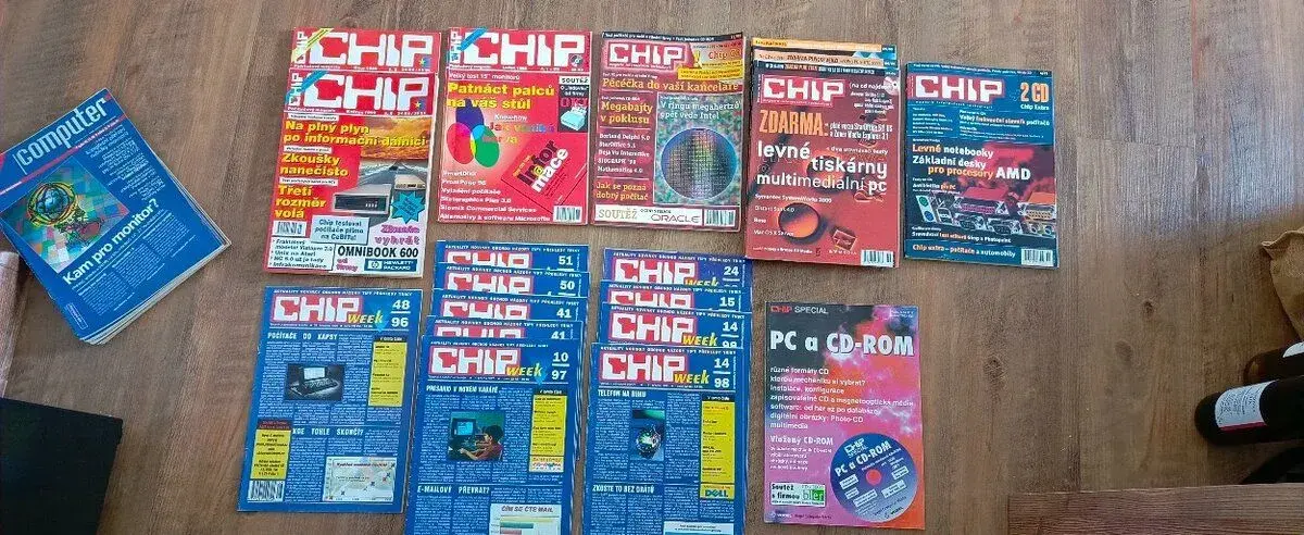 138x časopis CHIP + 32x CHIP Week+ Speciály