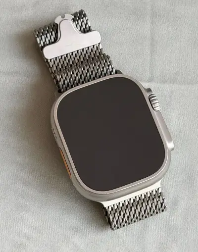 Apple Watch Ultra 1 + Milansky tah / Milanese Loop S + Sport