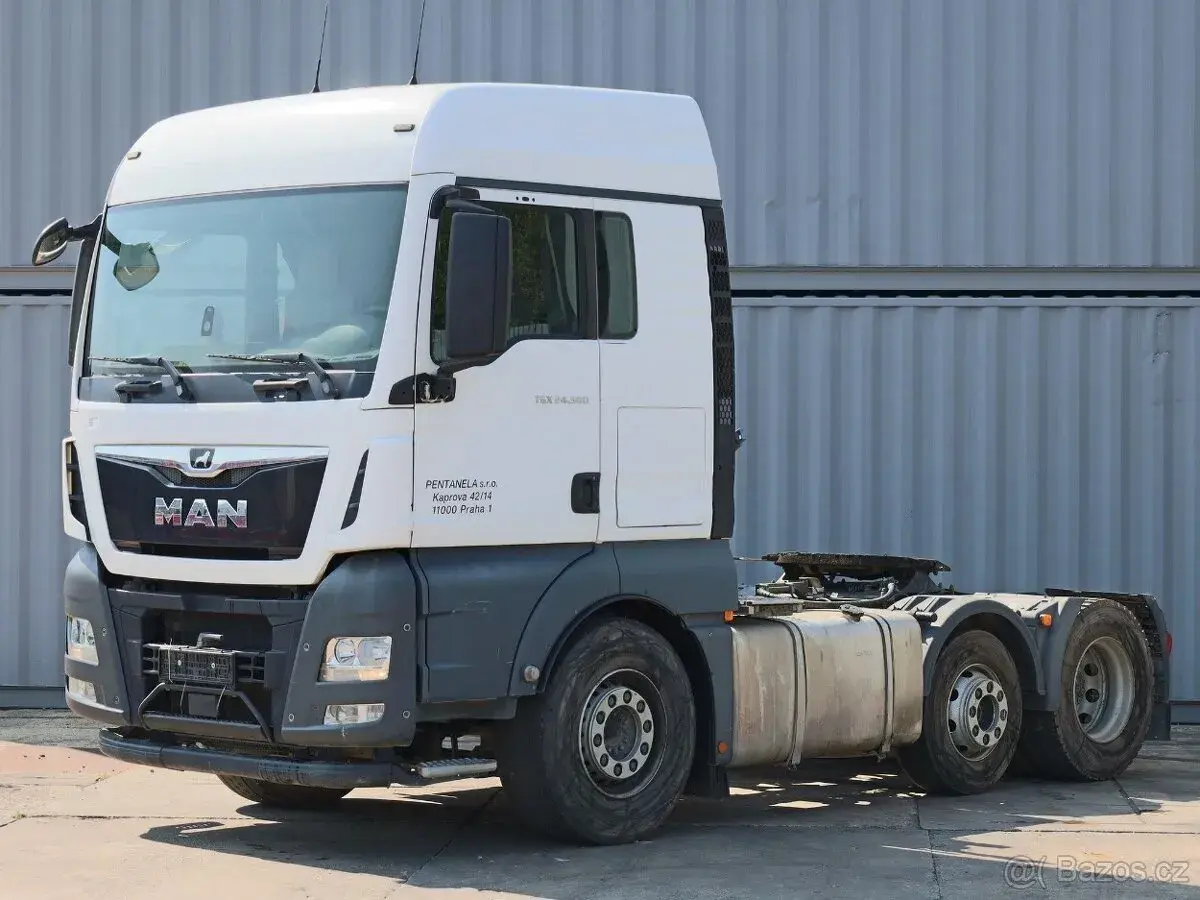 MAN TGX 24.500, 6x2, RETARDÉR, HYDRAULIKA, EURO 6, AUTOMAT,
