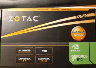 Low-Profile grafická karta Zotac GeForce GT 610 (512MB)