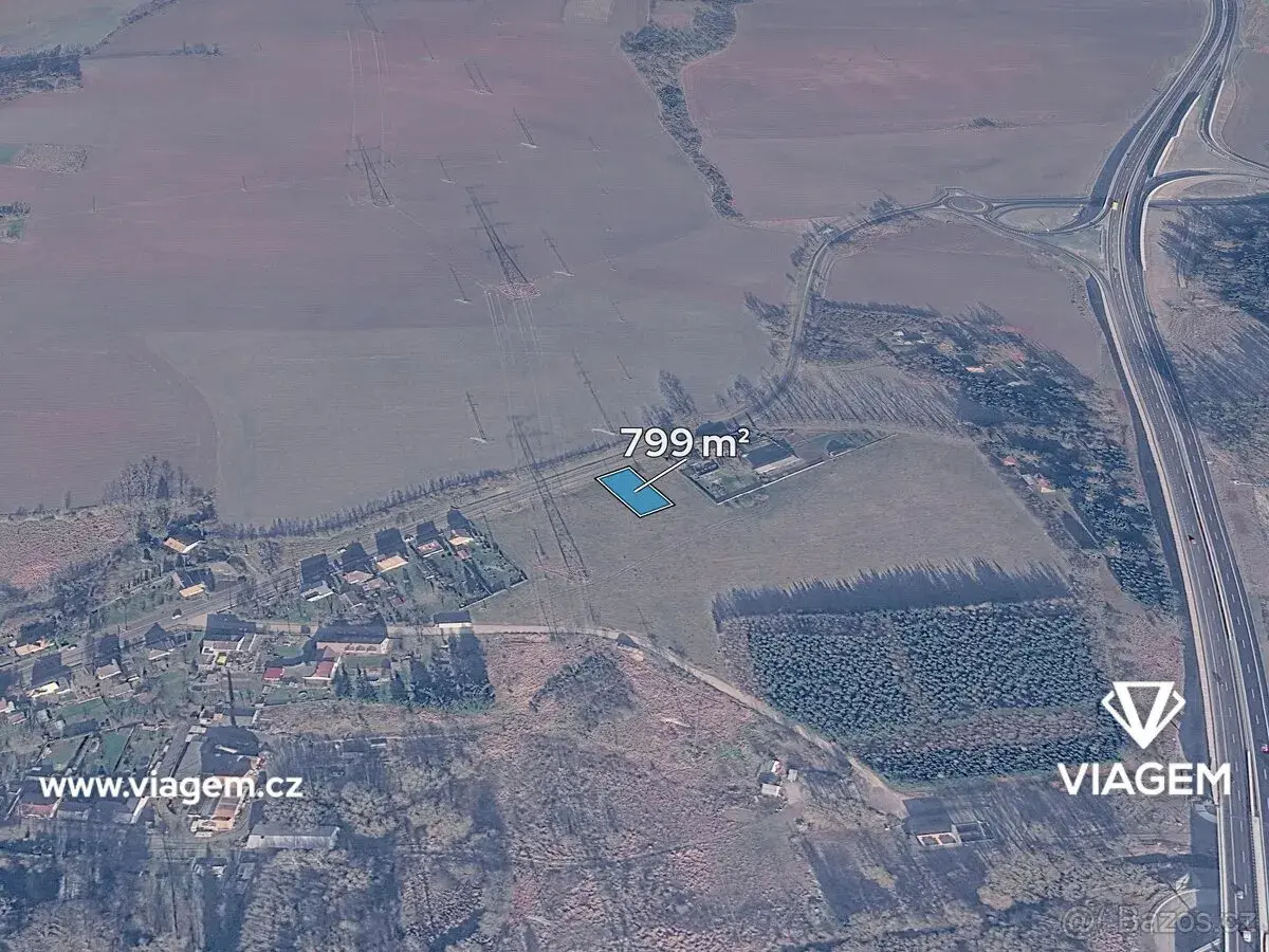 Nemovitost – pozemek 799 m²