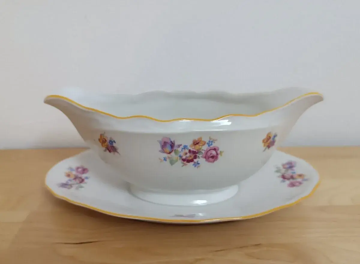 EPIAG porcelánový omáčník starožitný porcelán