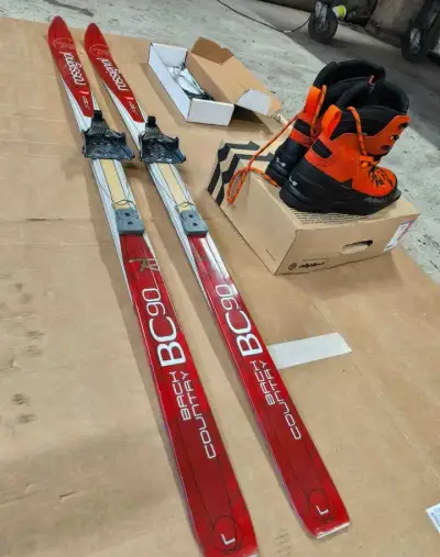 Běžky Rossignol BC 90 positrack set.