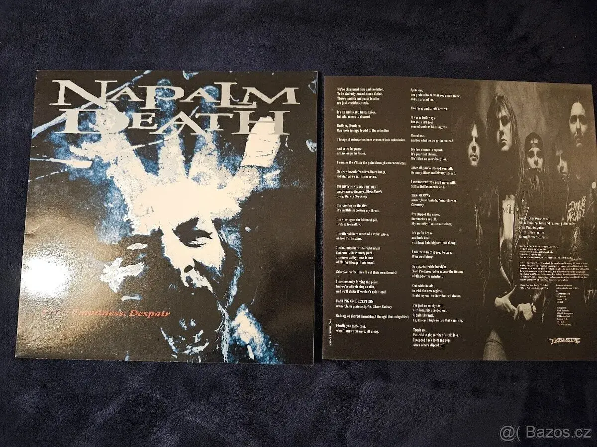 LP Napalm Death - Fear, Emptiness, Despair (1995)