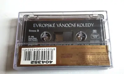Evropské vánoční koledy - kazeta -MC