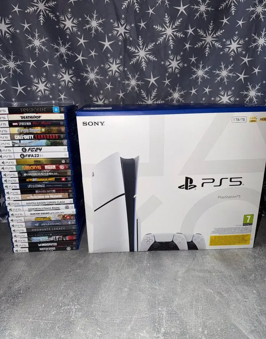 Nový playstation 5 slim s mechanikou (model cfi-2116)