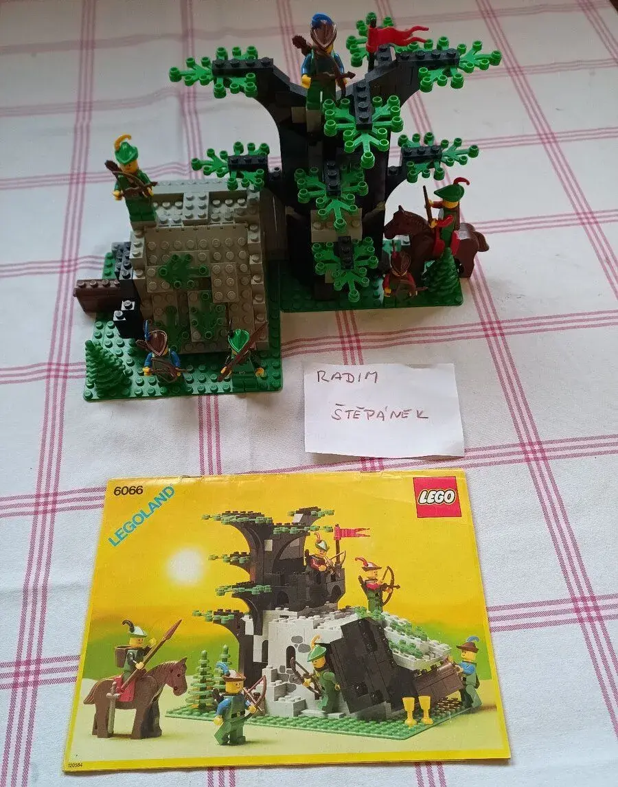 Lego 6066, robin hood, castles, zbojníci