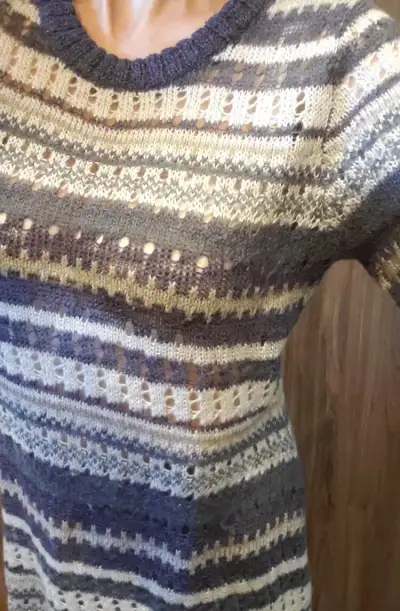 Dlouhý těhotenský svetr H&M MAMA vel. M-L