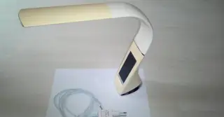 Lampička stolní LED - PANLUX - stmívací + displej
