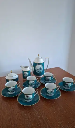 Porcelánová čajová/kávová souprava