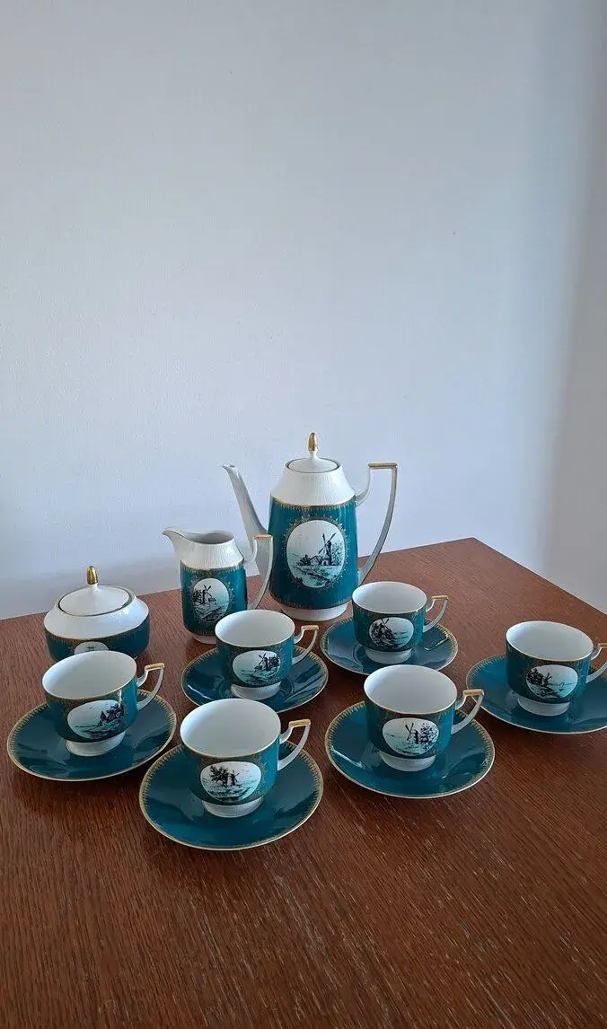 Porcelánová čajová/kávová souprava