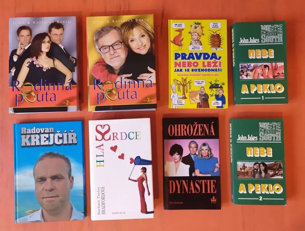 knihy pouze za 20 Kč - pěkné knihy pro volný čas