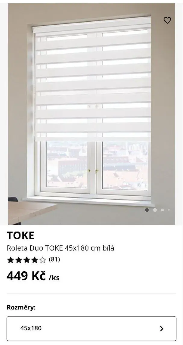Roleta 45x180 (JYSK)