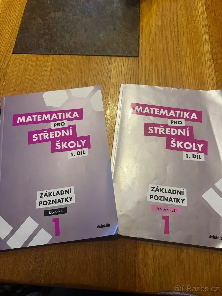 Matematika pro střední školy 1.díl učebnice + pracovní sešit
