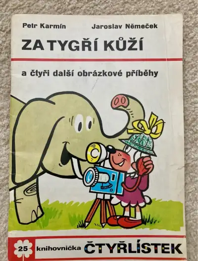 Čtyřlístek č. 25 Za tygří kůží - pěkný stav