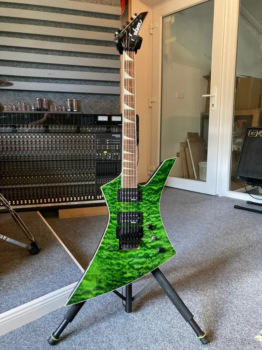 Jackson KEXQ Kelly X series Green Quilted Maple