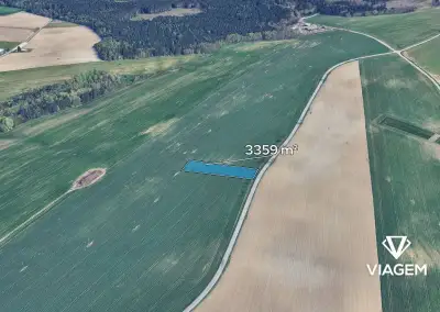Pole 3 359 m², Podíl 25 % o výměře 840 m²