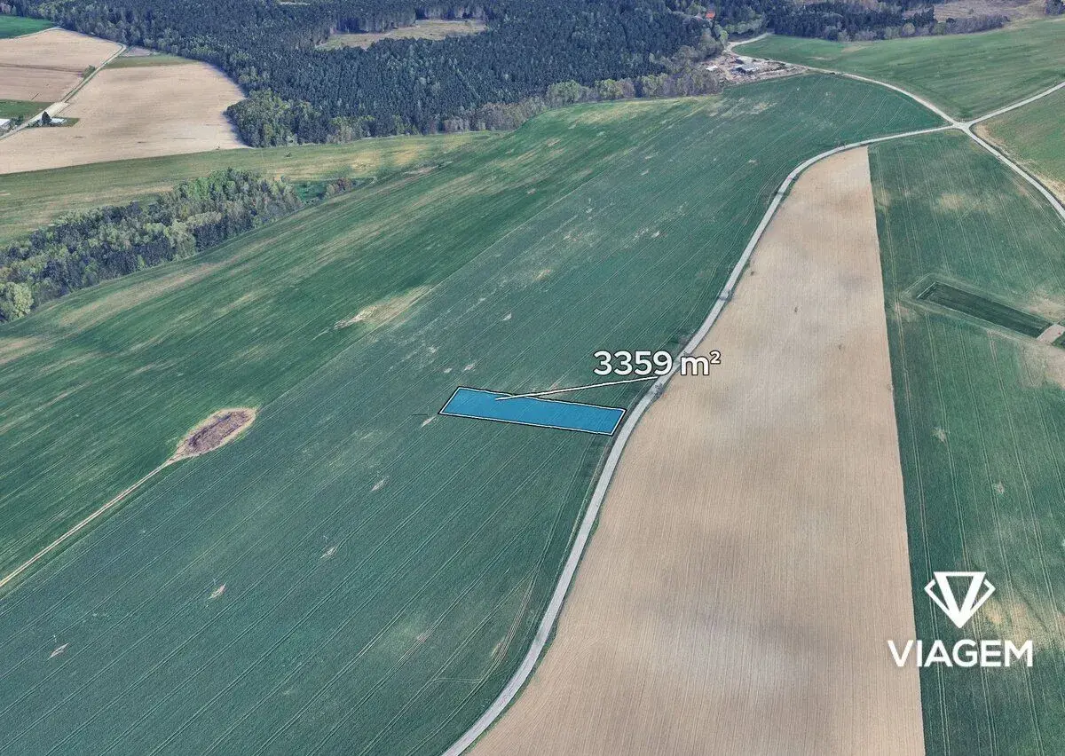 Pole 3 359 m², Podíl 25 % o výměře 840 m²