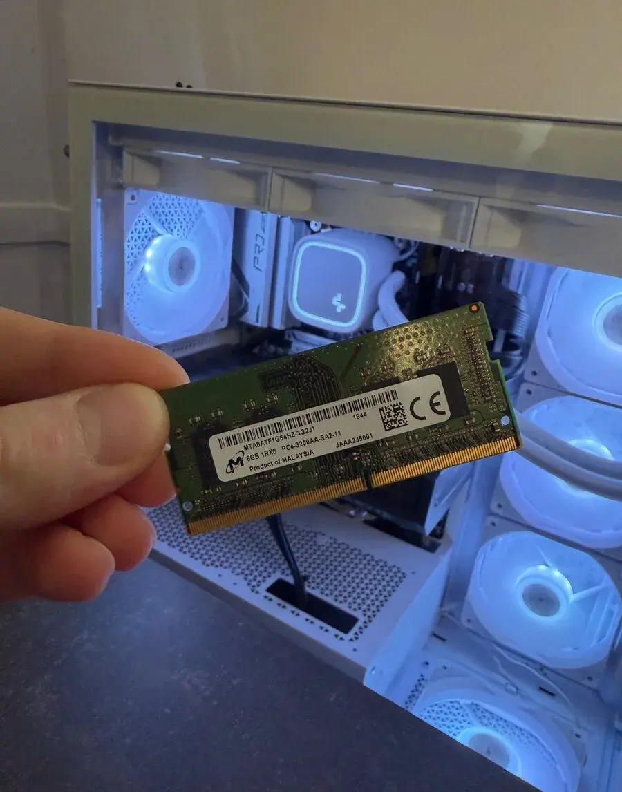 RAM Micron 8GB DDR4 3200MHz