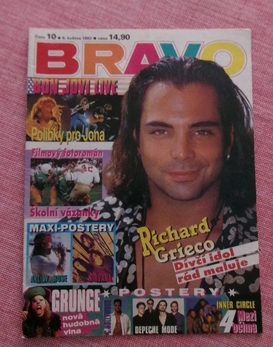 Bravo 10/1993 - komplet + 4 stránka - maxiposter