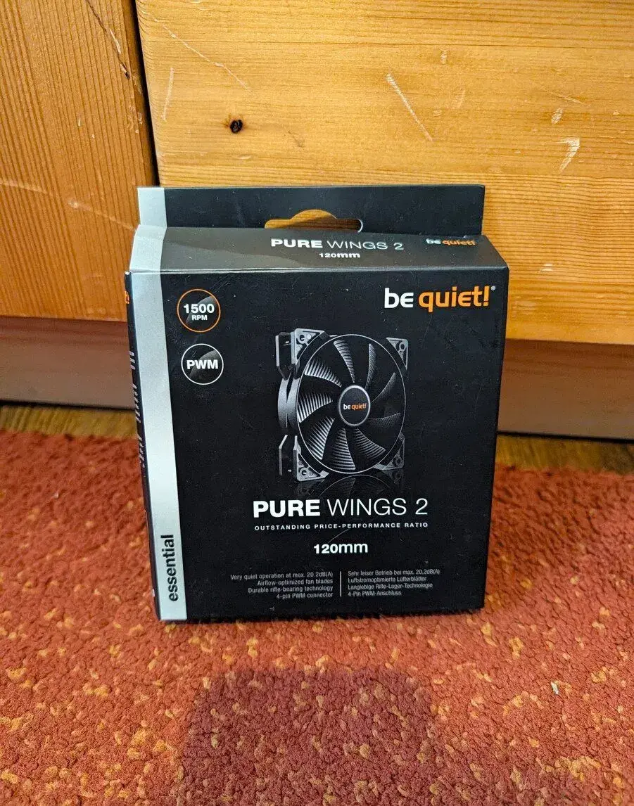 Ventilátor be quiet Pure Wings 2 120mm PWM