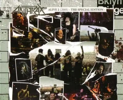 cd+dvd Anthrax - Alive 2 (2005) Special Edition - digipack