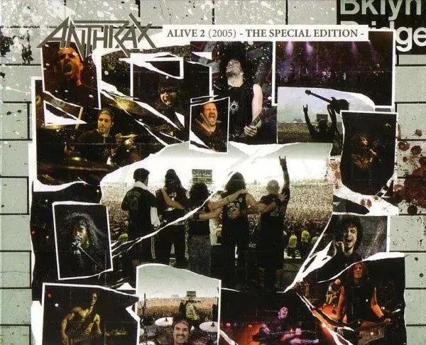 cd+dvd Anthrax - Alive 2 (2005) Special Edition - digipack