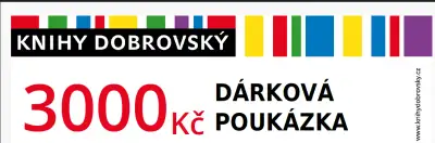 Voucher Knihy Dobrovský 3000Kč