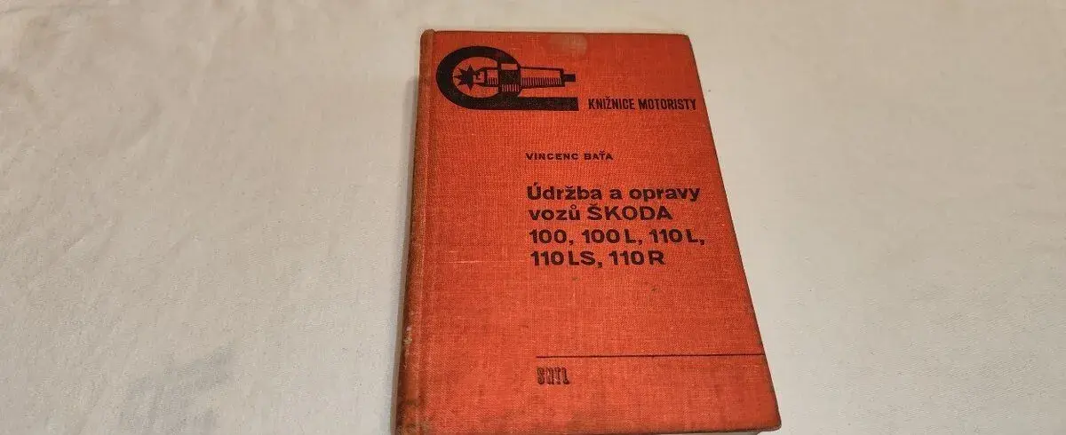ŠKODA 100 - 110 - 110R kniha údržba a opravy – manuál Š110R