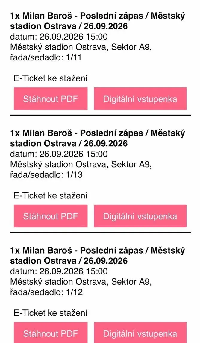Poslední zápas - Milan Baroš