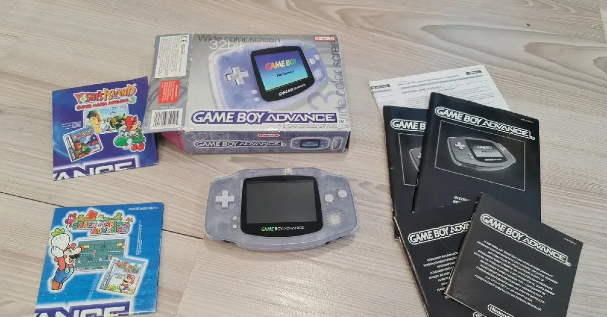 Gameboy Advanced s Led displayem