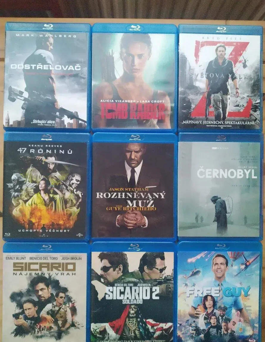Filmy na blu-ray - seznam č.4