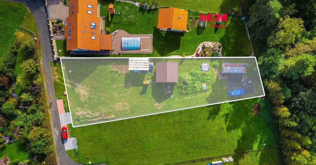 Prodej pozemku k bydlení, 1219 m², Žďár