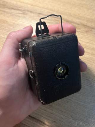 fotoaparát Box Zeiss Ikon Tengor 1930. leta čti popis