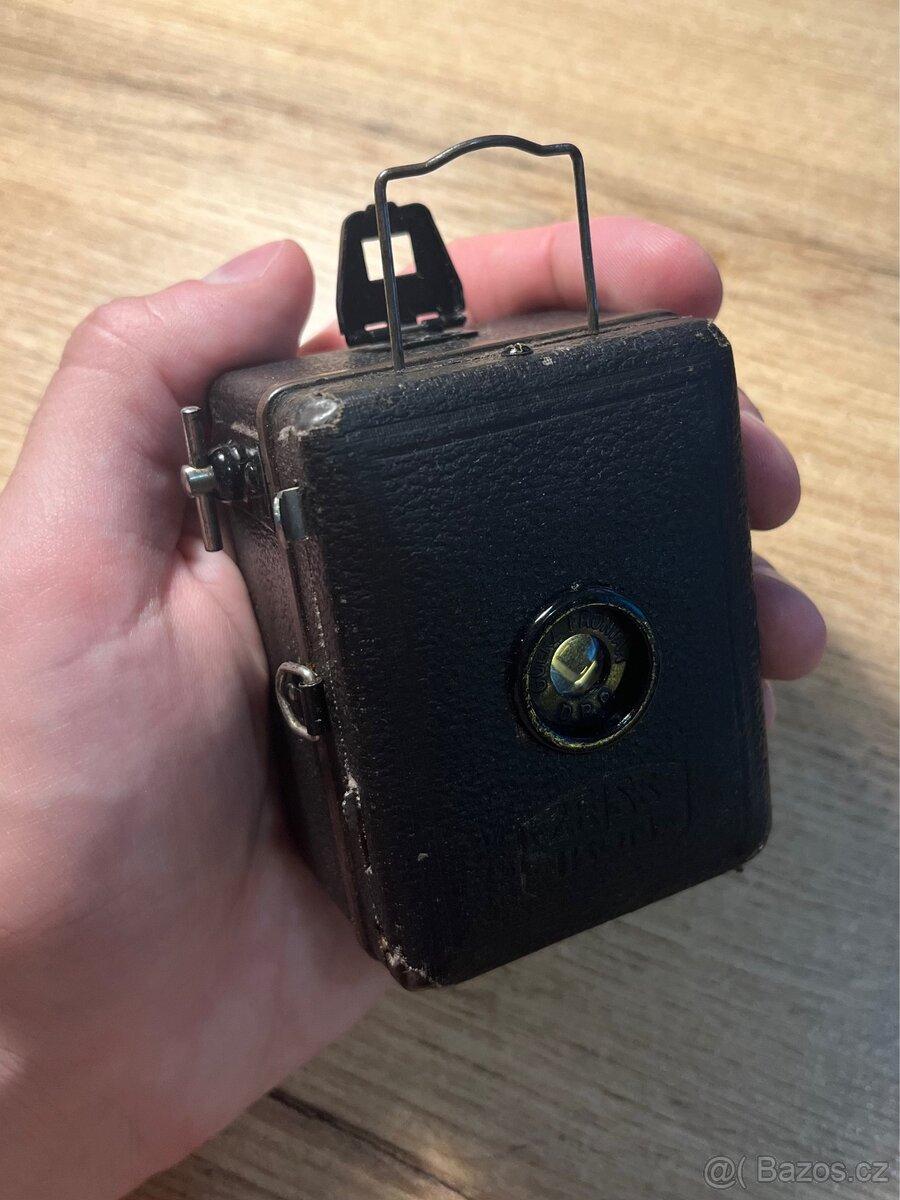 fotoaparát Box Zeiss Ikon Tengor 1930. leta čti popis