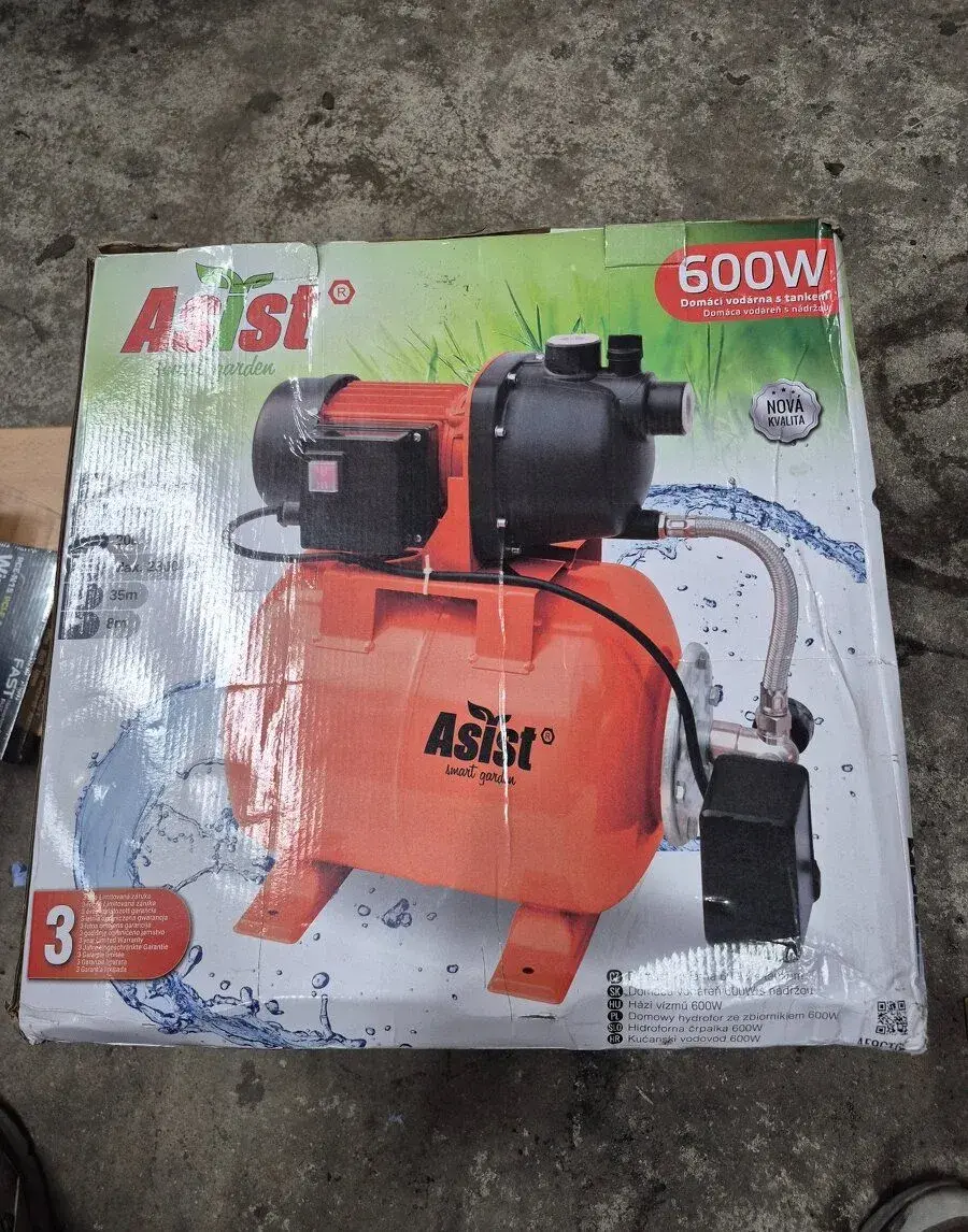 Domaci vodarna - čerpadlo asist 600w