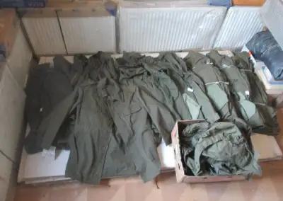 Voj.kabáty s kapucou vz.85-30 ks