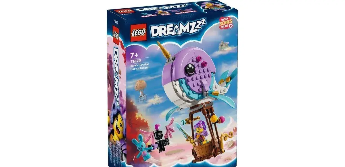 LEGO DREAMZzz 71472 – Izzie a její horkovzdušný balón
