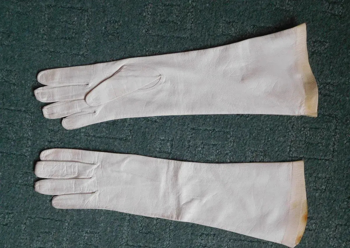 Vintage kožené rukavičky dlouhé