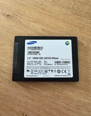 Samsung 2.5" 128GB SSD SATA