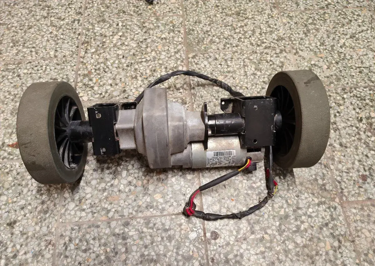 elektromotor s diferenciálem