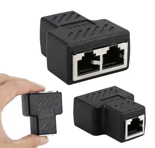 Síťový port kabelu Rj45 Rozbočovač