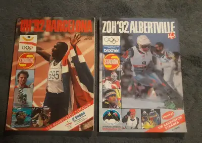 Magazíny LOH Barcelona 92 a ZOH Albertville 92
